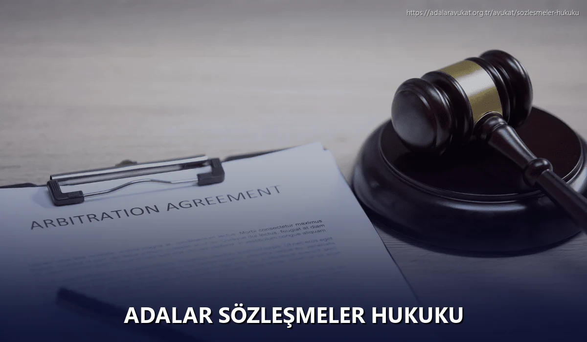 Adalar Sözleşmeler Hukuku